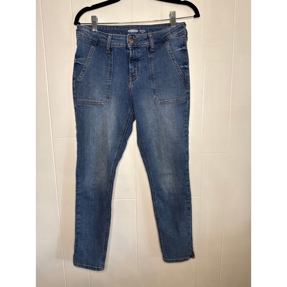 Old Navy Rockstar super skinny ankle jeans size 6